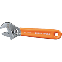 Klein Extra-Capacity Adjustable Wrench, 4-Inch