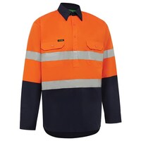 Paramount Hi-Vis 2 Tone Closed Front LightWeight Taped Shirt