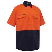 Paramount Hi Vis 2 Tone Lightweight Short Sleeve Shirt