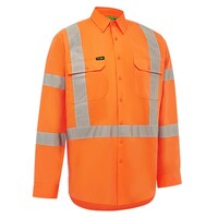 Paramount Hi-Vis LightWeight NSW Rail X-Back Breathable Biomotion Taped Shirt