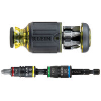 Klein 12-in-1 Impact Rated Stubby Driver Set with Flip Sockets