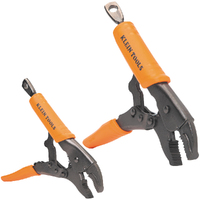 Klein Curved Jaw Locking Pliers Set 7-Inch and 10-Inch 2-Piece