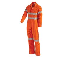 Paramount Hi Vis Lightweight Single Tone Taped Coverall With Nylon Press Studs