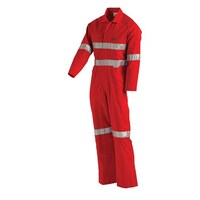 Paramount Hi Vis Mid-Weight Taped Coverall With YKK 2Way Nylon Zip