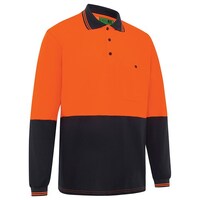 Paramount Long Sleeve Poly Cotton Polo Shirt