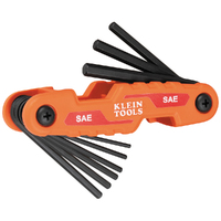 Klein Compact Folding Hex Key Set SAE