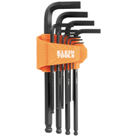 Klein Long Ball-End Hex Key Set Metric 10-Piece