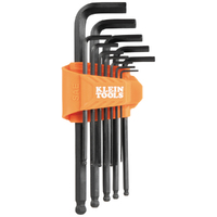 Klein L-Style Ball-End Hex Key Wrench Set SAE 12-Piece