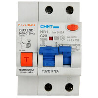 Powersafe RCD DUO Breaker 1P+N 10KA