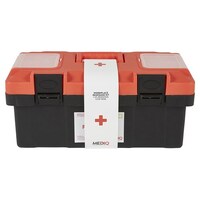 Paramount Essential Workplace Response First Aid Kit In Plastic Tackle Box