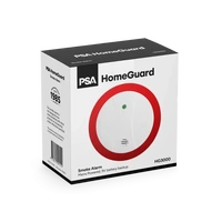 PSA Homeguard 240V Photelectric Smoke Alarm with 9V Battery Backup