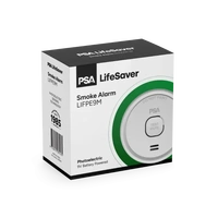 PSA Lifesaver 9V Battery Powered Smoke Alarm