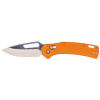 Klein KTO Resurgence Fishing Knife, Drop Point Blade, Orange Handle