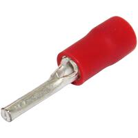 Hellermann Tyton Pin Connector Red D/Grip 9mm PK100