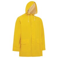 Paramount Yellow 3/4 Length PVC Rain Jacket