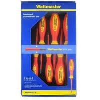 Wattmaster 6pce 1000V VDE Slimline Screwdriver Set